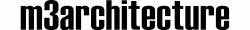 m 3 architecture logo